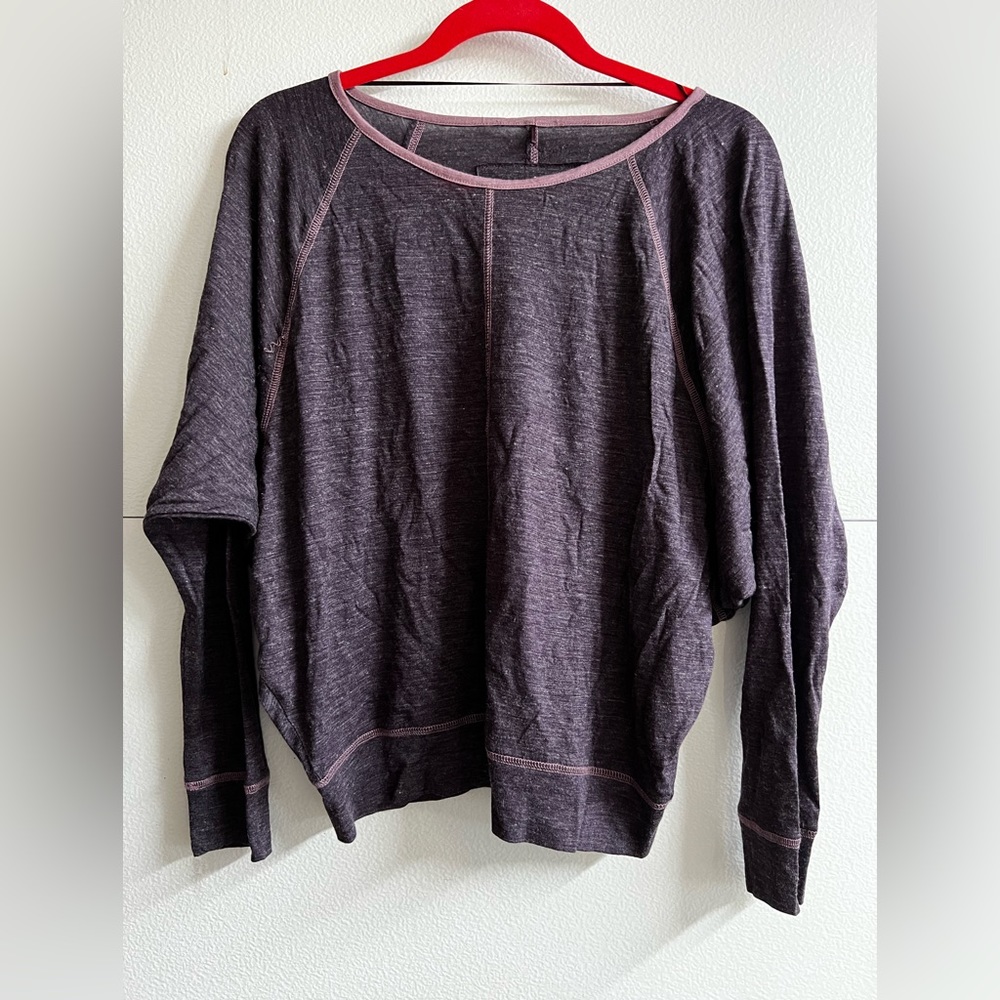 Prana Dolman Long Sleeve Wool Top (Medium)